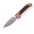 GUNMANSA Microtech Ludt Apocalyptic Drop Point Tan Handle - 1135-10APTA