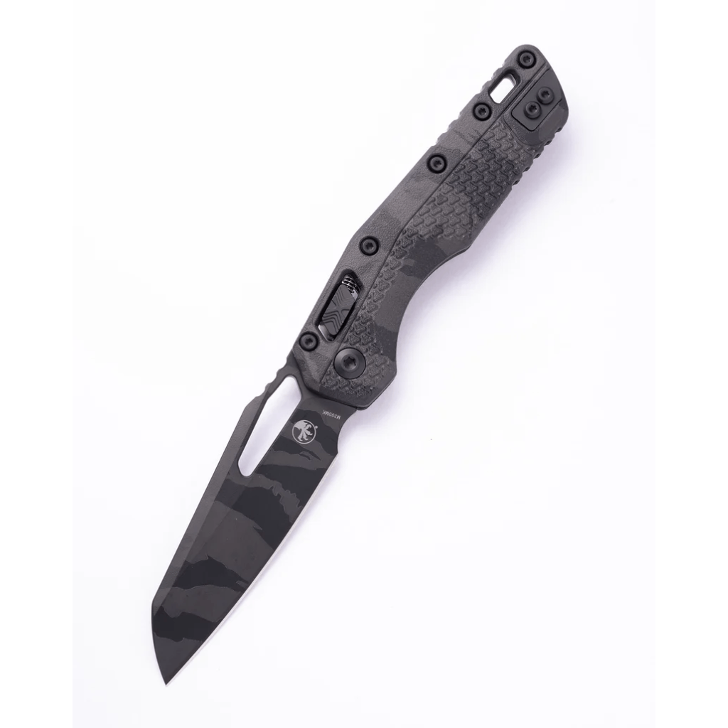 GUNMANSA Microtech  Msi S/E Standard Polymer Tri Grip Midnight Tiger Camo-210T-1PMMTC-X8Z4