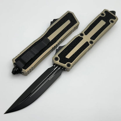 GUNMANSA Microtech Scarab DE-S Gen III Sand Standard - 1180-1SN