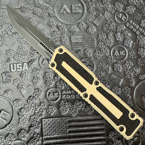 GUNMANSA Microtech Scarab DE-S Gen III Sand Standard - 1180-1SN