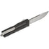GUNMANSA Microtech Scarab® II S/E Gen III Stonewash Partial Serrated - 1278-11