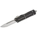 GUNMANSA Microtech Scarab® II S/E Gen III Stonewash Partial Serrated - 1278-11