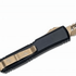 GUNMANSA Microtech Signature Series 119-13 Ultratech OTF Bronze DLC Two-Tone Hellhound Tanto Blade