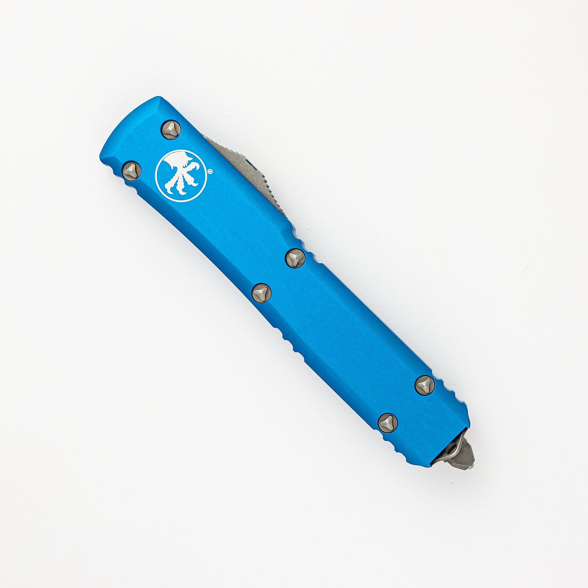 GUNMANSA Microtech Ultratech d/e apocalyptic blue – 122-10APBL