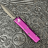 GUNMANSA Microtech UTX-85® D/E Violet Apocalyptic® Standard – 232-10APVI