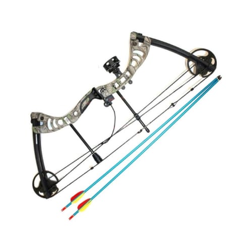 GUNMANSA MK-CB50GC-KIT Compound Bow Green Camo 55lbs