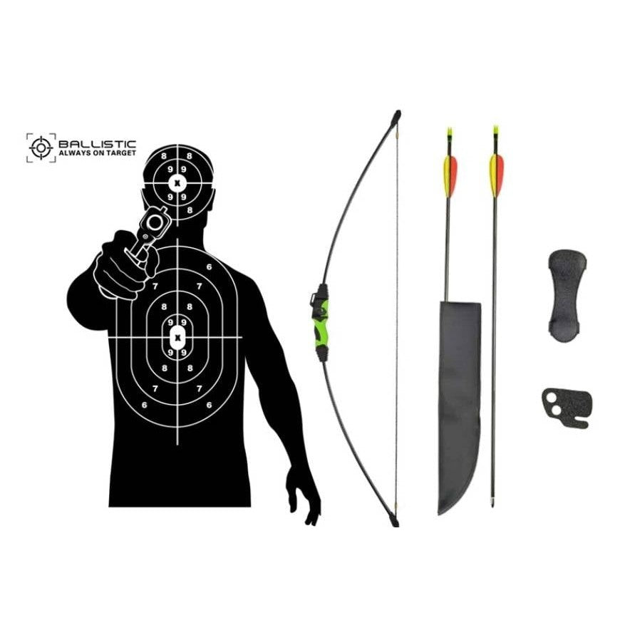 GUNMANSA MK-RB015BK Recurve Bow Set 18LBS Combo
