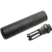 GUNMANSA MOCK SUPPRESSOR FOR GK16-BLACK (14MM CCW) WITH MOCK FLASH SUPPRESSOR G-01-023 AIRSOFT ACCESSORY