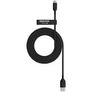 GUNMANSA mophie-Essentials-Cable-USBA-USBC-2 meter-Black