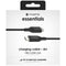 GUNMANSA mophie-Essentials-Cable-USBC-lightning-2 meter-Black