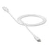 GUNMANSA mophie-Essentials-Cable-USBC-lightning-2 meter-White
