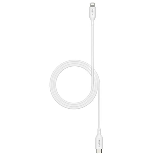 GUNMANSA mophie-Essentials-Cable-USBC-lightning-3 meter-White