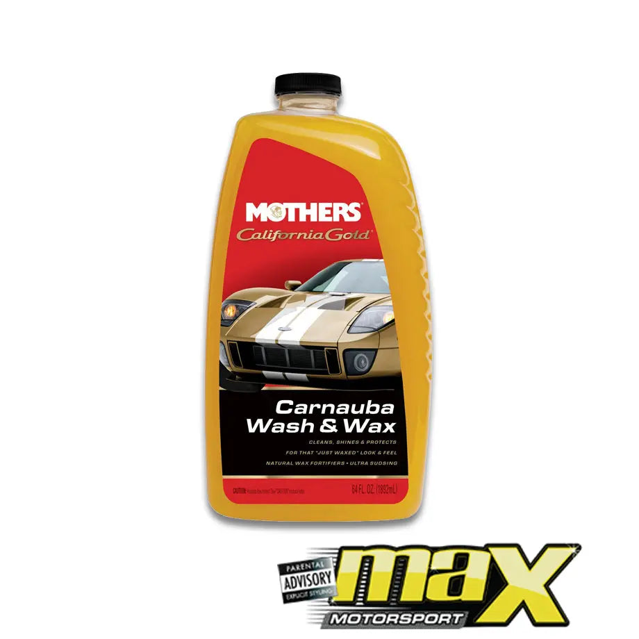 GUNMANSA Mothers California Gold Carnauba Wash & Wax 1.8L