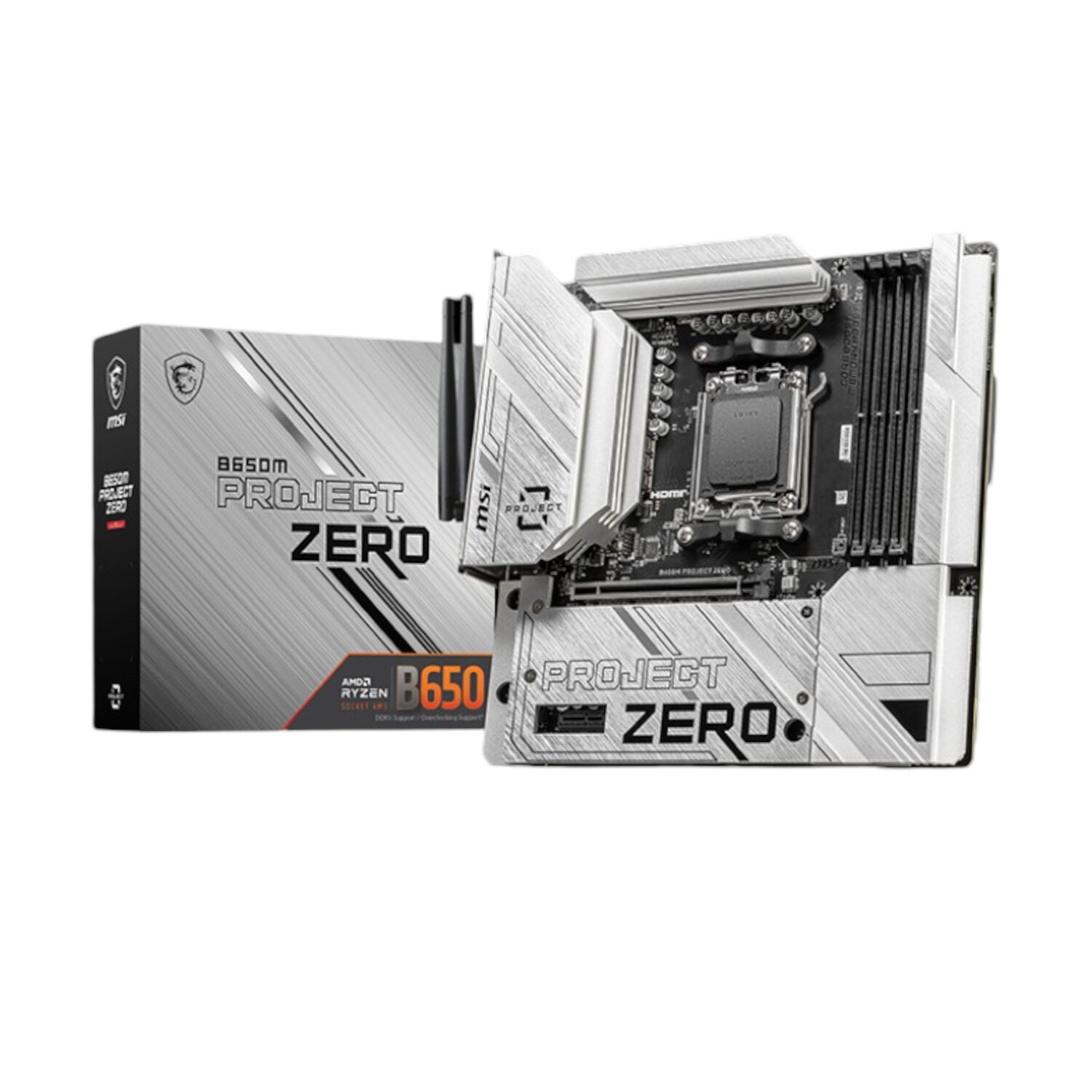 GUNMANSA MSI B650M PROJECT ZERO MotherBoard