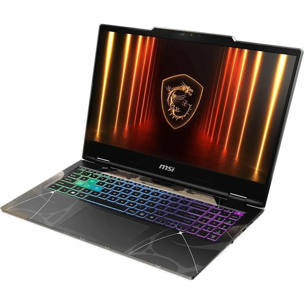 GUNMANSA MSI Cyborg 15 B2RWEKG-257US 15.6" Gaming Notebook - Full HD - 144 Hz - Intel Core 7 240H - 32 GB - 1 TB SSD - Translucent Black