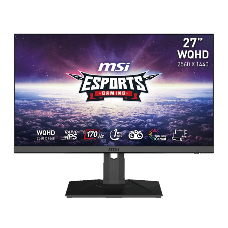 GUNMANSA MSI G272QPF 27" WQHD IPS 170Hz 1ms Flat Gaming Monitor