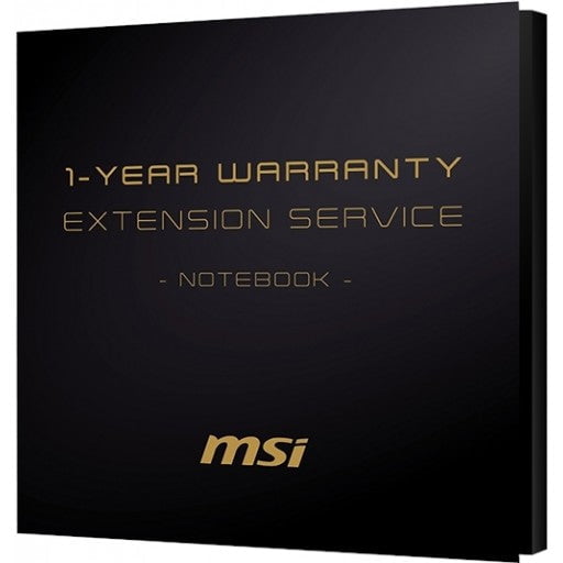 GUNMANSA MSI LAPTOP 12 MONTH (1 YEAR) EXTENSION WARRANTY - SA ONLY