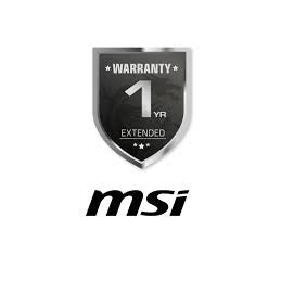 GUNMANSA MSI LAPTOP 12 MONTH (1 YEAR) EXTENSION WARRANTY - SA ONLY. MSI PORTAL ACTIVATION IS REQUIRED TO CLAIM EXTENSION.