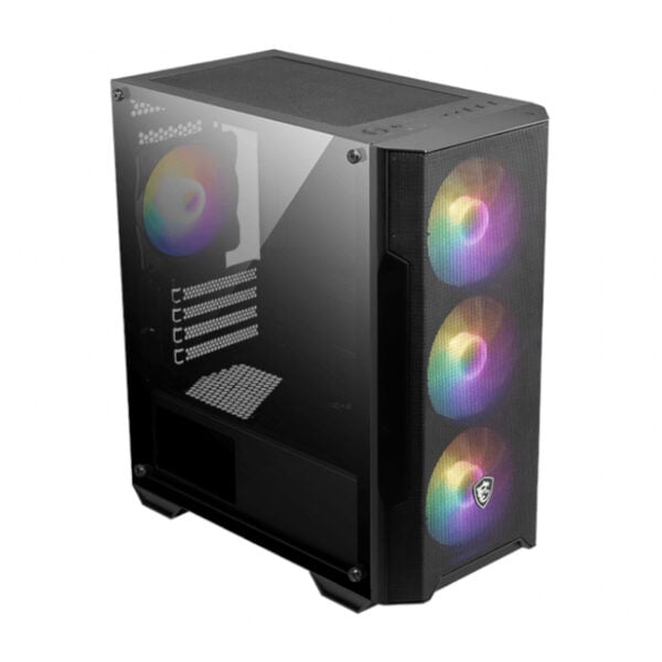GUNMANSA MSI MAG FORGE M100A mATX RGB GAMING CASE