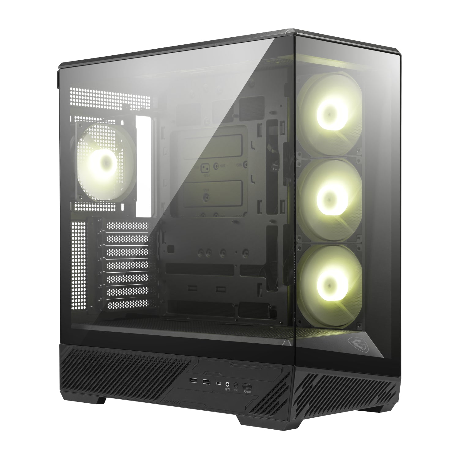 GUNMANSA MSI MAG PANO 130R PZ ATX Gaming Chassis - Black