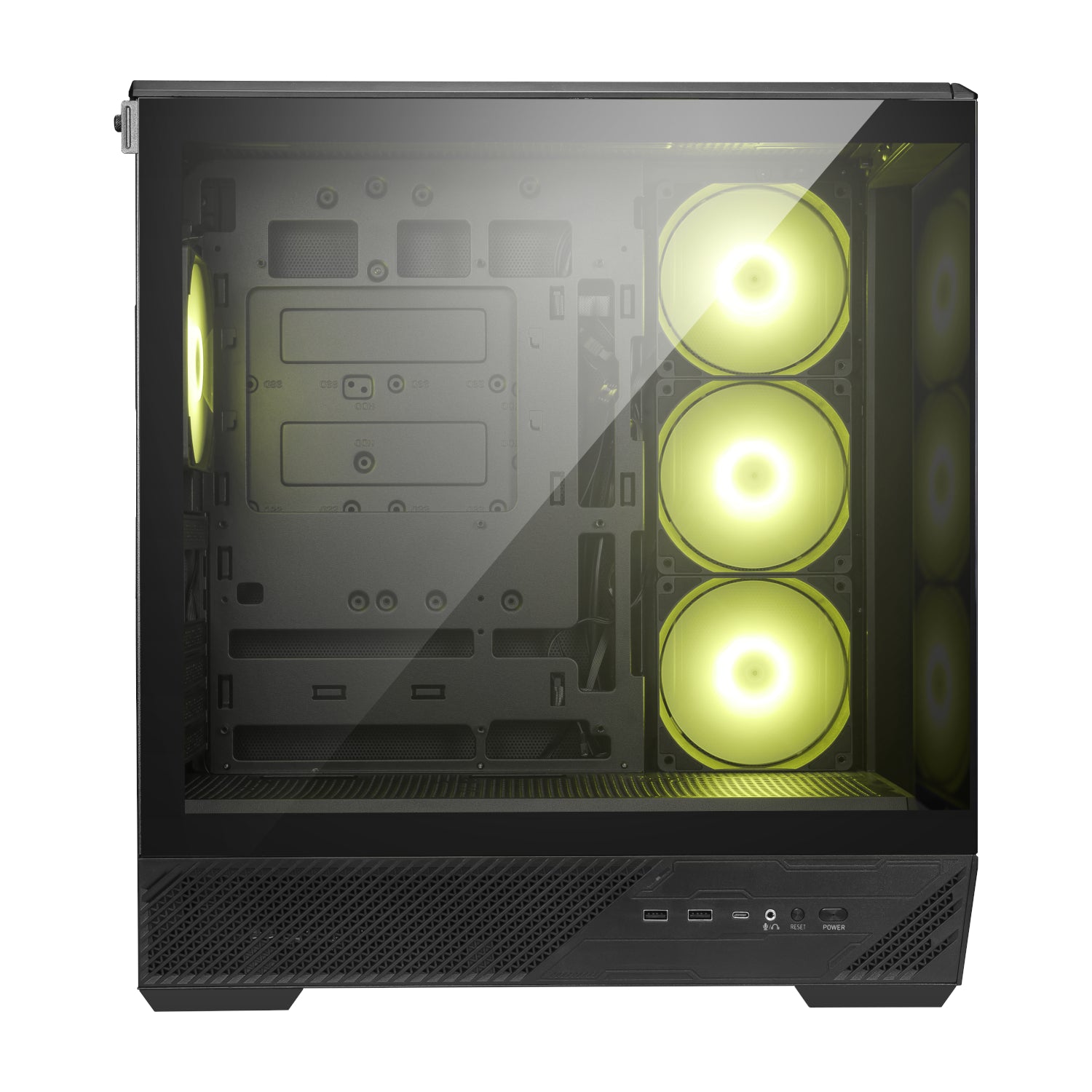 GUNMANSA MSI MAG PANO 130R PZ ATX Gaming Chassis - Black