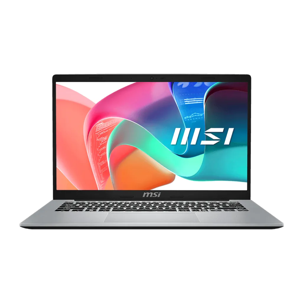 GUNMANSA MSI Modern 14|Intel Core i7-150U|Urban Silver|14''Intel Graphics|DDR4 16GB|512GB SSD|1yr Wty|WIN11H
