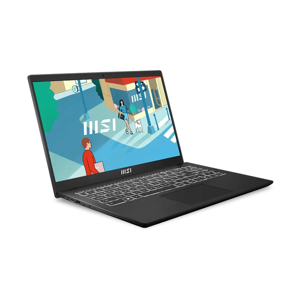 GUNMANSA MSI Modern|Intel Core i9-13900H |Classic Black |15.6''|Iris Xe Graphics |DDR IV 16GB |1TB NVMe|1yr Wty|OS-DOS