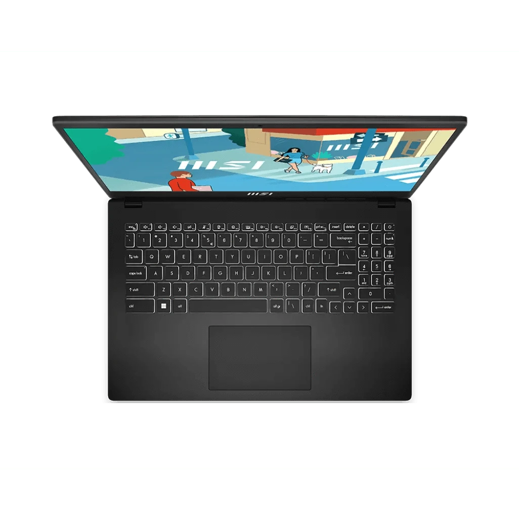 GUNMANSA MSI Modern|Intel Core i9-13900H |Classic Black |15.6''|Iris Xe Graphics |DDR IV 16GB |1TB NVMe|1yr Wty|OS-DOS