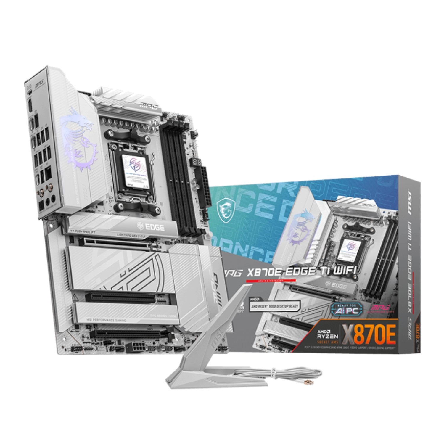 GUNMANSA MSI MPG X870E EDGE TI WIFI AM5 ATX DDR5 Gaming Motherboard