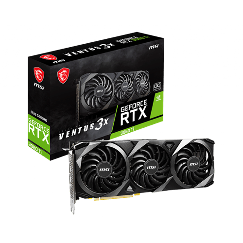 GUNMANSA MSI Nvidia GeForce RTX 3060 TI Ventus 3X 8G OC LHR Graphics