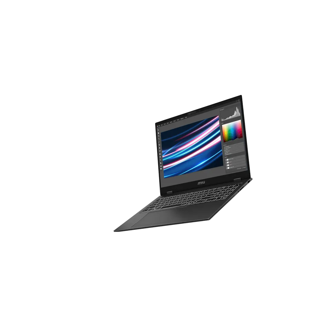 GUNMANSA MSI Prestige 16  |Intel Core Ultra 7 155H|Stellar Gray|16“ QHD|RTX 4050|PDDR5 16GB|1TB|Sleeve Bag|Win11H