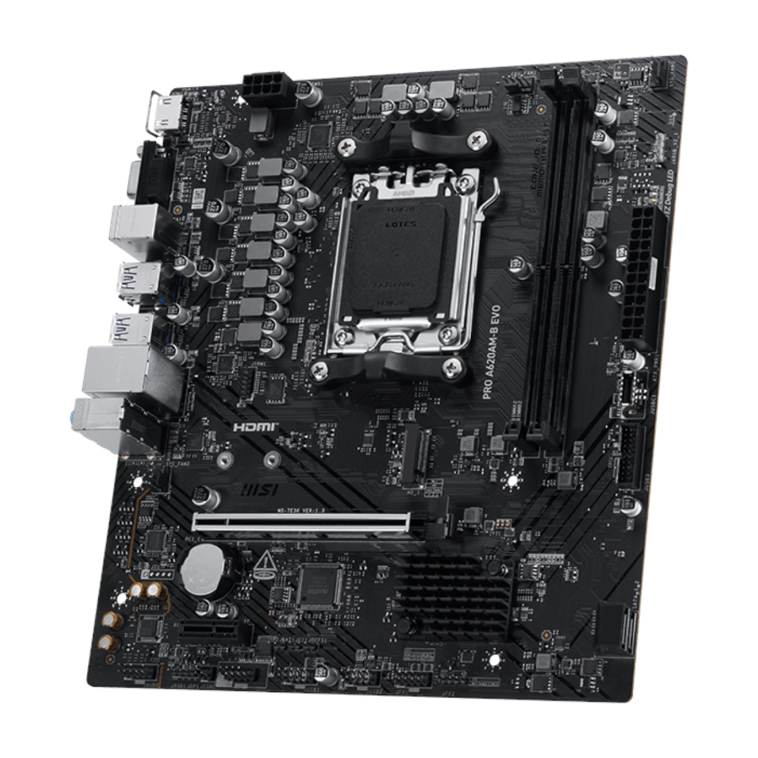 GUNMANSA MSI PRO A620AM-B EVO AM5 M-ATX Motherboard