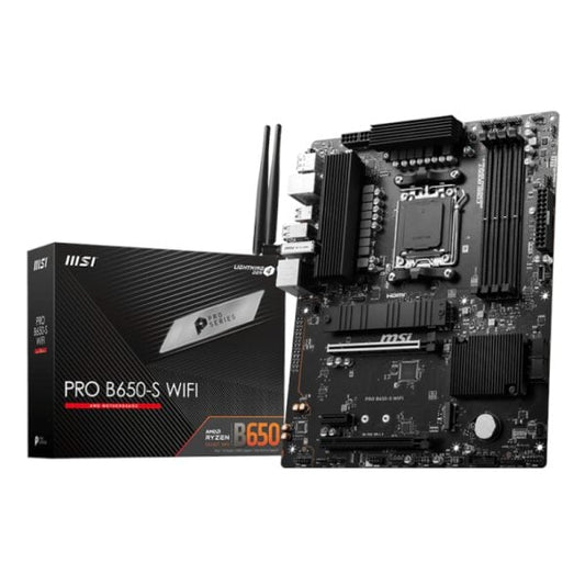 GUNMANSA MSI PRO B650-S Wi-Fi AMD AM5 ATX Gaming Motherboard