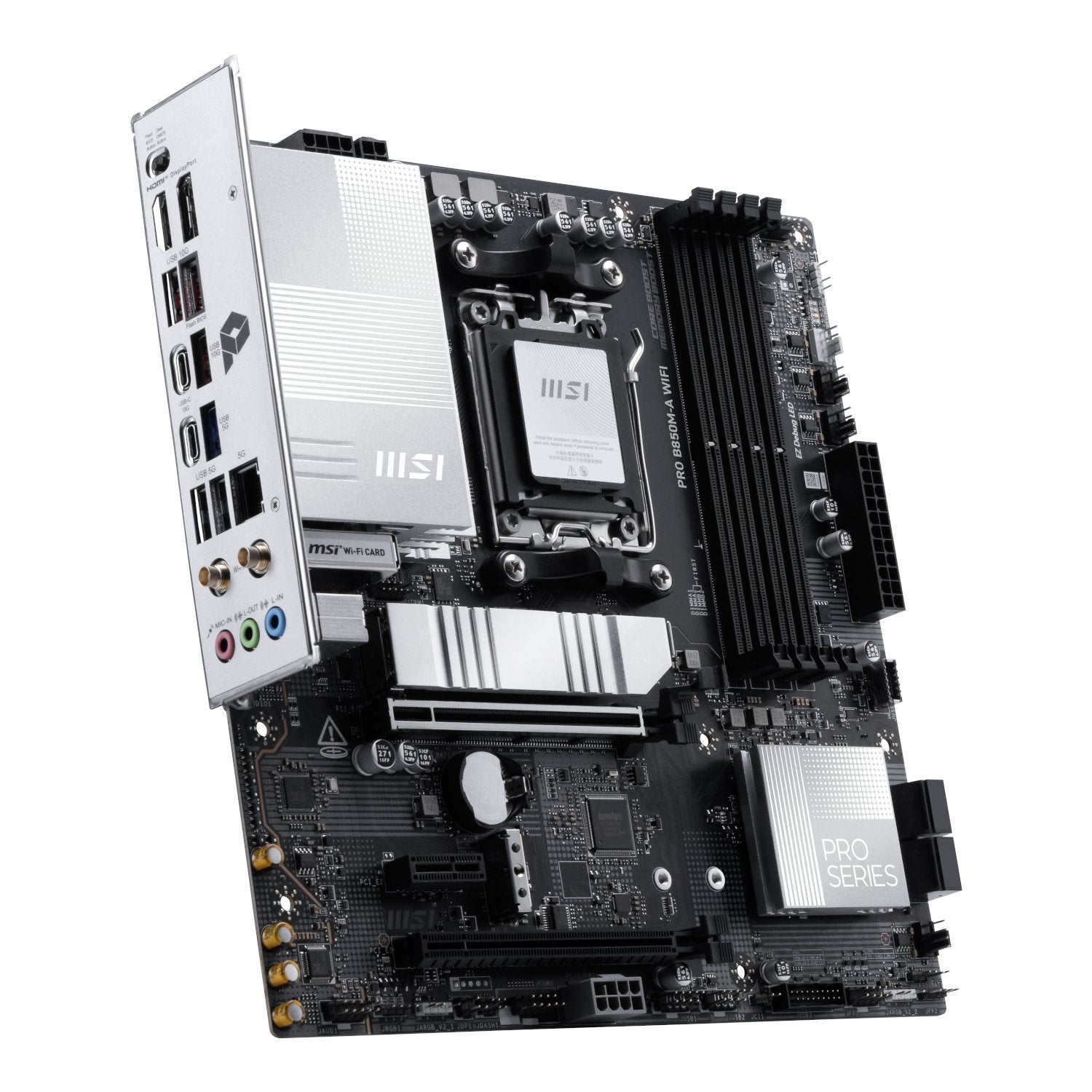 GUNMANSA MSI PRO B850M-A WIFI AM5 DDR5 M-ATX Motherboard