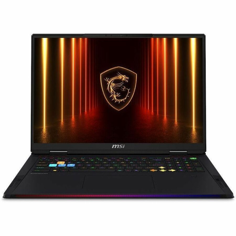 GUNMANSA MSI Raider A18 HX A9WIG-082US 18" Gaming Notebook - UHD+ - 120 Hz - AMD Ryzen 9 9955HX3D - 32 GB - 2 TB SSD - Core Black