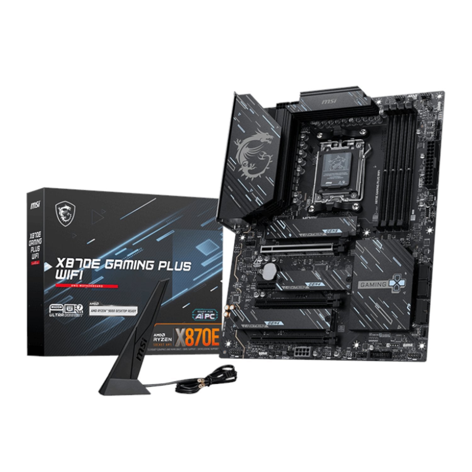 GUNMANSA MSI X870E Gaming Plus WIFI AM5 ATX Gaming Motherboard