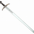 GUNMANSA Mt-754 Marto Robin Hood Silver Gold 123cm Artifact