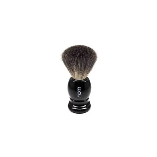 GUNMANSA MUHLE NOM SHAVING BRUSH BEST PURE BLACK-MU-181P26