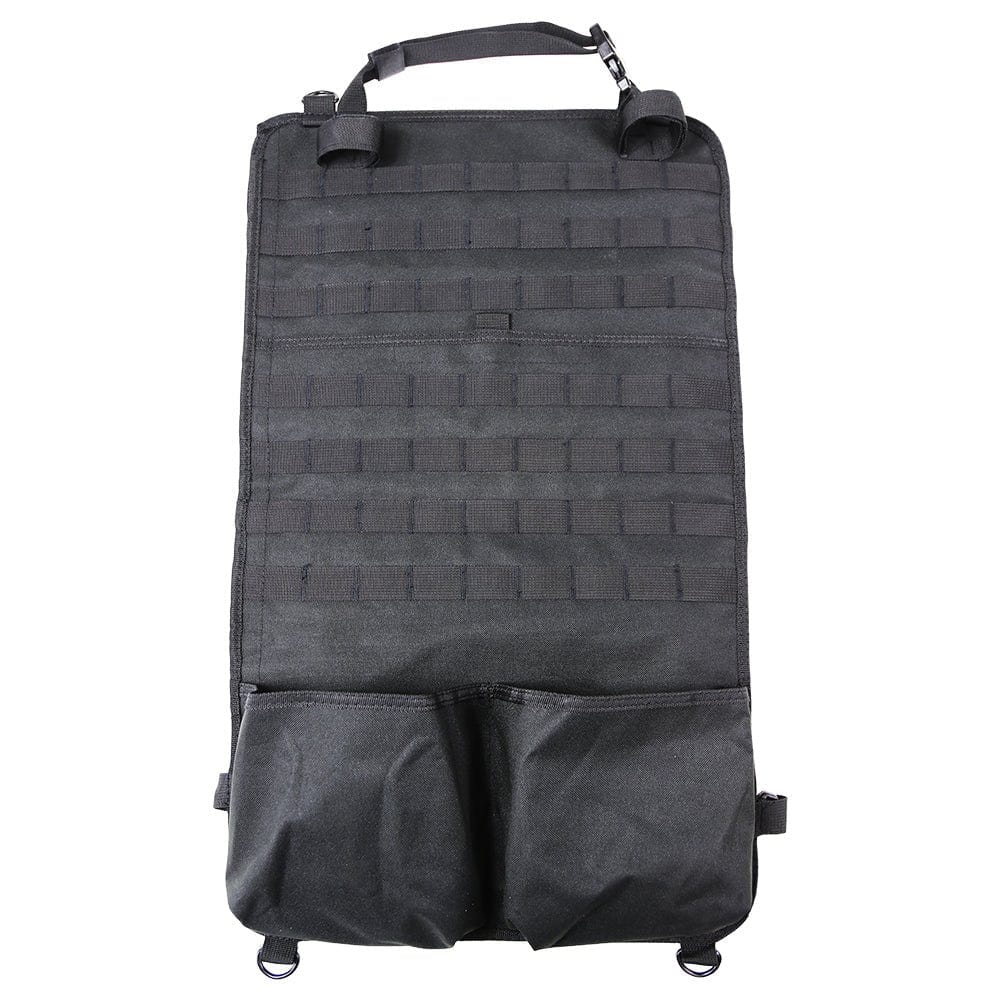 GUNMANSA NC STAR BAG Tactical MOLLE Seat Panel Organizer /Black (VEHICLE COMOATIBLE ACCESSORY)