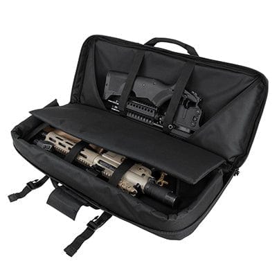 GUNMANSA NC STAR Deluxe Compact AR & AK Carbine Case (32"L X 13"H) - Black