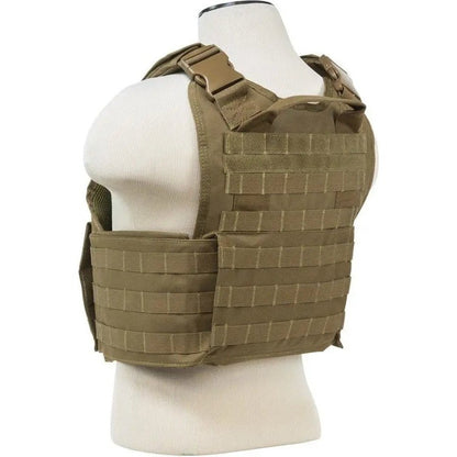 GUNMANSA NC STAR Plate Carrier [MED-2XL] - TAN