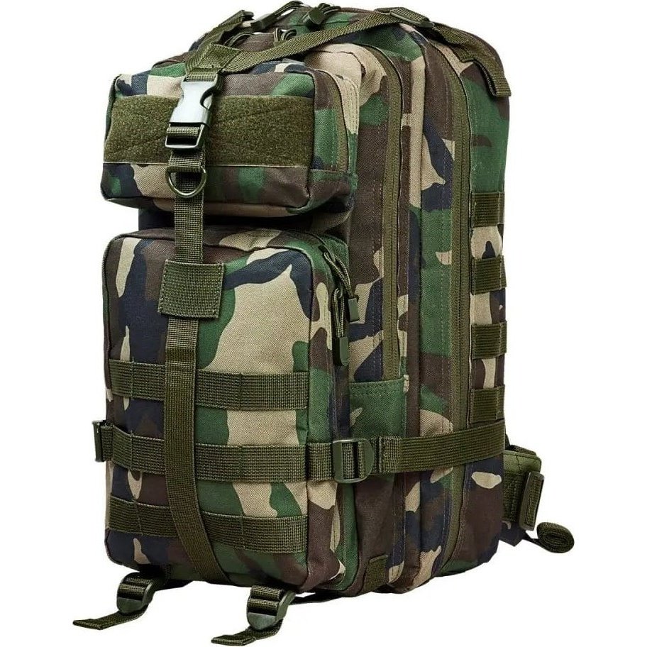 GUNMANSA NC STAR Small Backpack - Woodland Camo