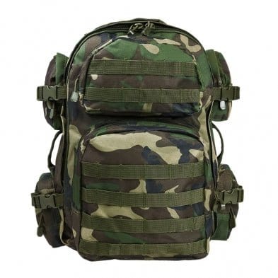 GUNMANSA NC STAR  Tactical Backpack - WOODLANDS CAMO