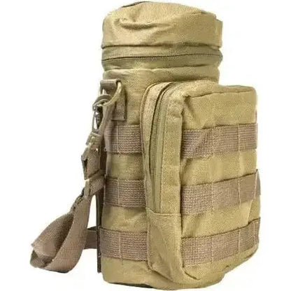 GUNMANSA NC STAR Tactical Military Water Bottle Bag - TAN