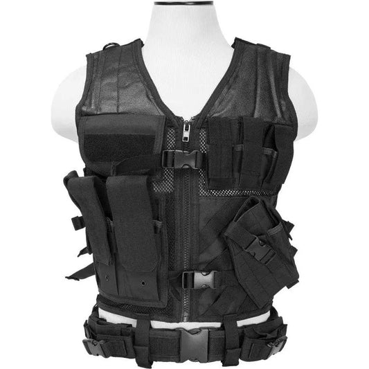 GUNMANSA NC STAR UPC: 814108014025 VISM Tactical Vest [MED-2XL] - Black