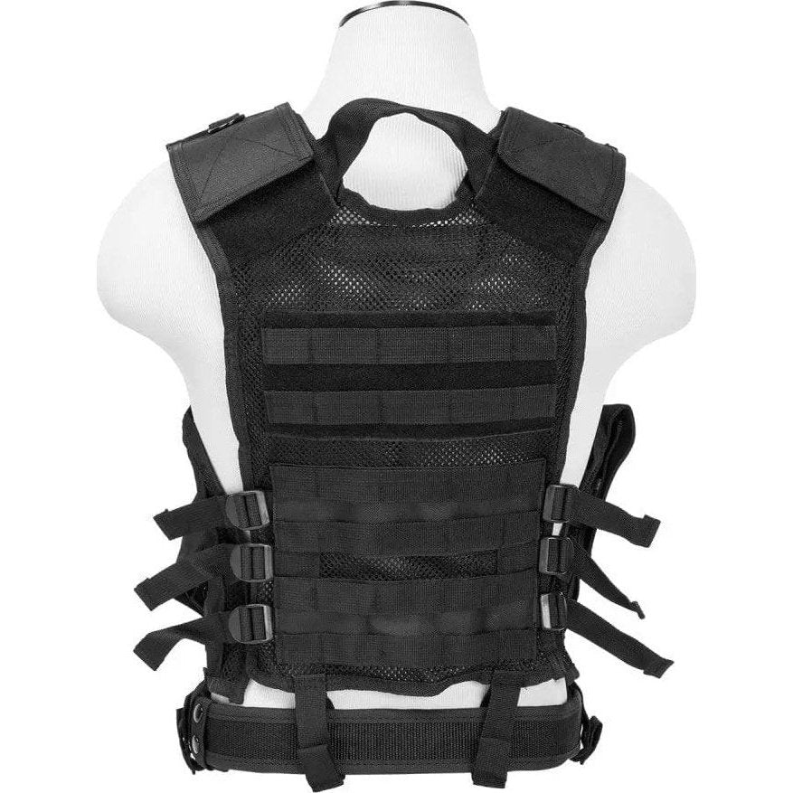 GUNMANSA NC STAR UPC: 814108014025 VISM Tactical Vest [MED-2XL] - Black