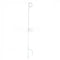 GUNMANSA Nemtek Agri Pigtail 1050 (1310) 8mm White Electric Fence Post EF29-31
