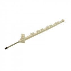 GUNMANSA Nemtek Agri Poly Post 1.2m Step In White HD Part No: EF29-29