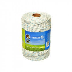 GUNMANSA Nemtek Agri Poly Rope - White MIX6 - 200m Part No: EF63-13