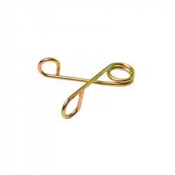 GUNMANSA Nemtek Agri Spring Clip - 10mm Rod - Gold Part No: EF63-6